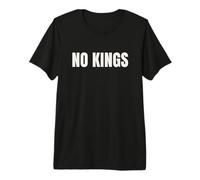 No Kings Political Activism Democracy Statement Premium T-Shirt