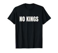 No Kings Political Activism Democracy Statement T-Shirt