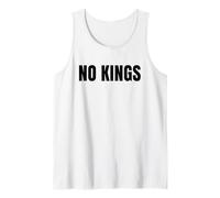 No Kings Political Activism Democracy Statement Tank Top