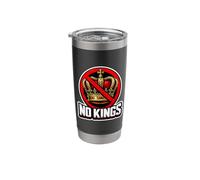 No Kings Protest Demonstration Protester Vintage Rustic Stainless Steel Insulated Tumbler