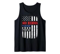 No Kings Protest Flag Day Tank Top