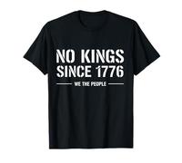 No Kings Protest Shirt We The People Resist Tee T-Shirt