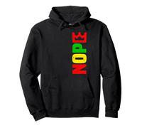 No Kings Protest Sign Juneteenth 1865 Black History Vertical Pullover Hoodie