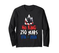 No Kings Since 1776 250 Patriotic USA American Independence Long Sleeve T-Shirt
