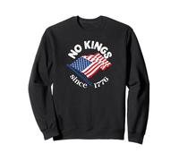 No Kings Since 1776 American Democracy Sweatshirt