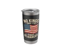 No Kings Since 1776 Fight Oligarchy Stainless Steel Insulated Tumbler