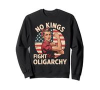 No Kings T Shirt Fight Oligarchy No Kings In America Women Sweatshirt