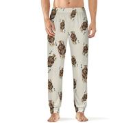 No Kings Tarot Deck Men's Pajama Pants Lightweight Pjs Bottoms Lounge Pants Sleepwear Soft