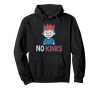 No Kinks Kings Matching Funny Kids Doodle Politics Democracy Pullover Hoodie