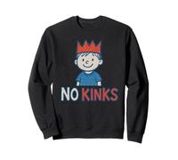No Kinks Kings Matching Funny Kids Doodle Politics Democracy Sweatshirt