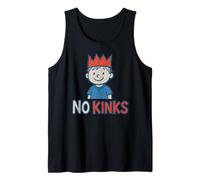 No Kinks Kings Matching Funny Kids Doodle Politics Democracy Tank Top