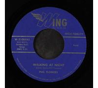 no kissin' at the hop / walking at night 45 rpm single
