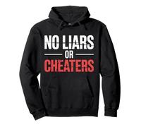 No Liars Or Cheaters Honest Relationship - Pullover Hoodie