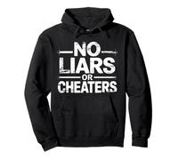 No Liars Or Cheaters Honest Relationship |- Pullover Hoodie