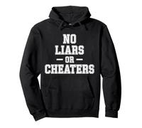 No Liars Or Cheaters Honest Relationship |- Pullover Hoodie