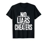 No Liars Or Cheaters Honest Relationship - T-Shirt