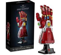 (No lights Model, Iron Man) Infinity Gauntlet Set Collectible Thanos Glove With Infinity Stones, Building Set, Avengers Gift Idea For Adults And Teens, Model Kits For Decor