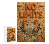 No Limits Claymation Art Puzzle for Adults, 300 PCS, Illustrated Jigsaw Edition, A Focused Activity for Patient Adult Puzzlers