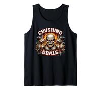 No Limits Gym Skull Motivation Tank Top