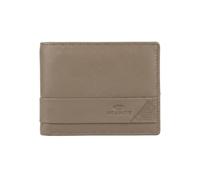 No Limits Men's Genuine Leather RFID Protection Wallet with Coin Purse, Credit Card Holder, Elegant with Box, taupe, Classic, Modern