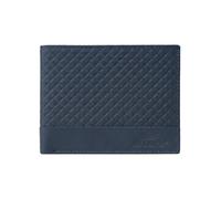 No Limits Men's Genuine Leather Wallet Elegant Braided Design with Wooden Gift Box, Blue 292, Classico, 292 cm