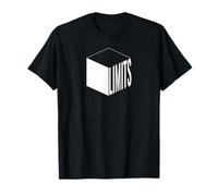 No Limits Motivational Mindset Bold Graphic Gym Tee T-Shirt