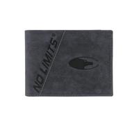 No Limits Vintage Vintage Genuine Leather Wallet with Coin Purse with Box, marine, Classico, Modern