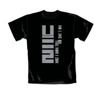 No Line on The Horiz T-Shirt (Black,S,Male)