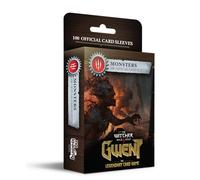 No Loading Games Card Sleeves Gwent Monsters – Official Faction Design, 100 Art Sleeves, Standard