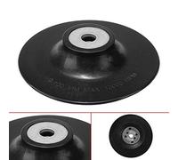 No logo 1pc 4 Inch 100mm Diameter Rubber Backing Pad Sanding Pad M14 For Angle Grinder Polishing Machine Grinding Disc