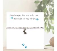 No Longer By My Side - Dog Bracelet on Message Card