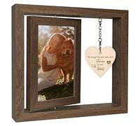 No Longer by Our Side but Forever in Our Hearts Dog Memorial Photo Frame - Loss of Dog Remembrance Gifts - Pet Memorial Bereavement Gifts (Dis Two 15x10 cm)
