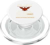 No Love Built from pain Phoenix Rising Design Novelty Gift. PopSockets PopGrip for MagSafe