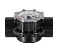 No Lubricating Pool, Check Valve Mechanism, Corrosion Resistant Plumbing Construction, Straight Through Flow Check Valve Prevents Drain