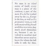 No Man is an Island: A selection from the prose of John Donne