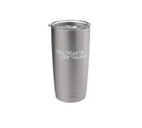 No Man is an Island Poetry Community Connected Positivity Stainless Steel Insulated Tumbler