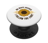 No Maps Needed I Follow The Light PopSockets Adhesive PopGrip