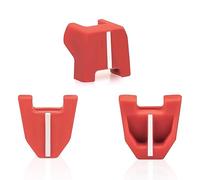 No-Mar Pad Kit Replacement for 2746-20 18ga Nailer, 42-38-0017 Pad Kit, Red Rubber/Plastic Pad Kit, Slot 0.070" Height