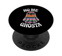 No Me Ghosta Funny Spanish Pun Halloween Spanglish Serape PopSockets Adhesive PopGrip