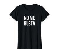 No Me Gusta Value Graphic T-Shirt, Women, Black, S