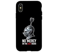 No Mercy on the Dart Board Knight Armor Design Case for iPhone X/XS
