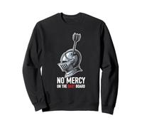No Mercy on the Dart Board Knight Armor Design Sweatshirt