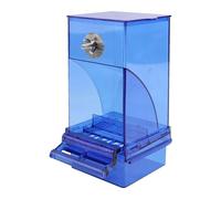 No Mess Bird Feeder | Automatic Parakeet Food Container,Indoor Bird Feeder Cage Accessories for Squirrel Finch, Budgies Canary, Lovebirds