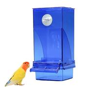No Mess Bird Feeders Automatic Parrot Feeder Drinker Acrylic Seed Food Container PhoenixBird Accessories G8S8 Cage For Parakeets