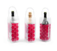 No-Mess Portable Wine Chiller Bag - Instant Gel Cooler for 750ml Wine & Champagne - Perfect for Picnics, Gifts & Short-Term Chilling