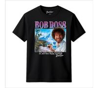 No Mistakes T-Shirt Bob Ross Black XXL