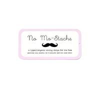 No mo-stache Wax Strips for Lip and Face - Hair Removal Kit - 40 Travel Friendly Individual Use Strips - Vegan - Paraben Free - Safe for All Skin Types - For Women - Shark Tank Product