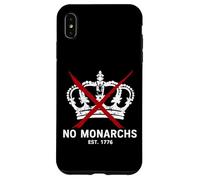 NO MONARCHS EST. 1776 Anti-monarchy Case for iPhone XS Max