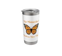 No Monarchs! Unless They Fly! No Kings Day Stainless Steel Insulated Tumbler