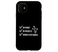 No Money Prospects Pride and Prejudice Jane Austen Literary Case for iPhone 11